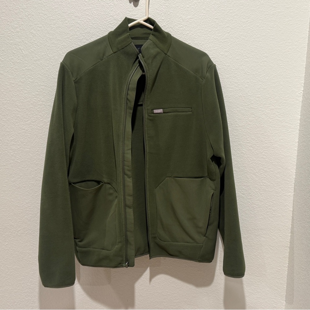 Figs Men's Forest Green Lightweight Jacket